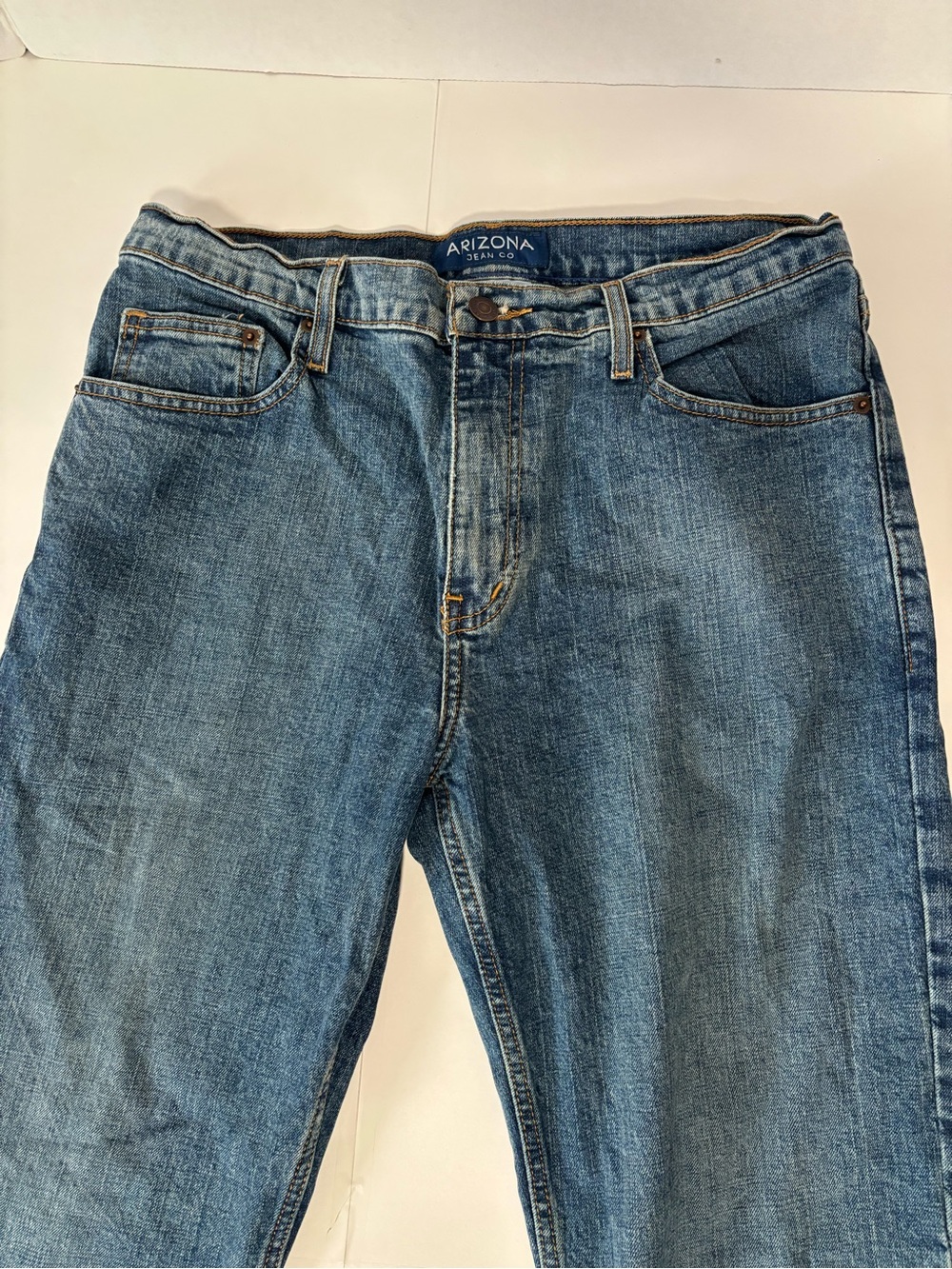 Men’s Arizona Flex Relaxed Straight Jeans 31x30 Light Wash